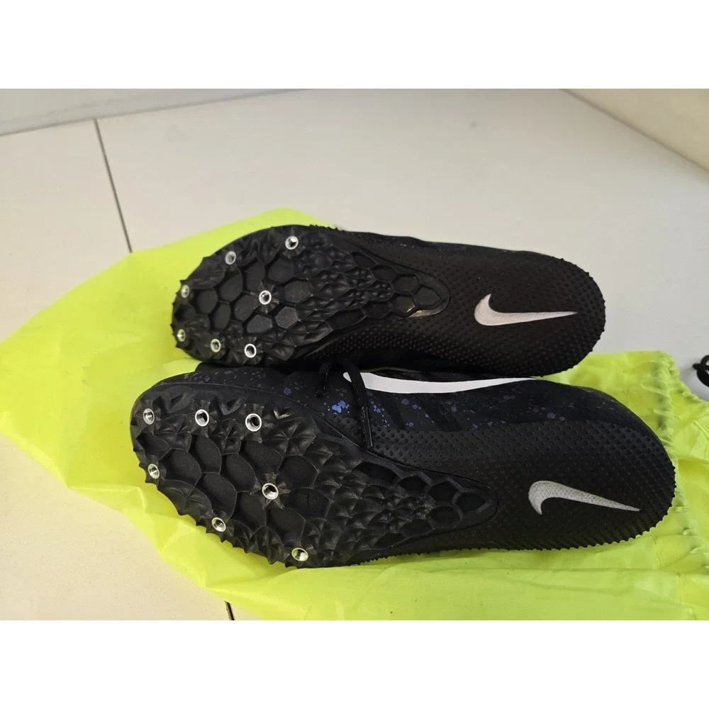Nike Zoom Rival S 9 Black Indigo Fog‎ Speckle Track Shoes - Mens Sz 9 907564-003